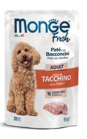MONGE DOG FRESH BUSTE TACCHINO 28 X GR 85