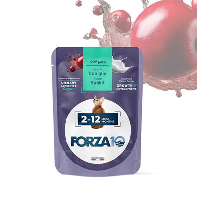 FORZA 10 CAT KITTEN 2-12 CONIGLIO BUSTE 24 X GR 80