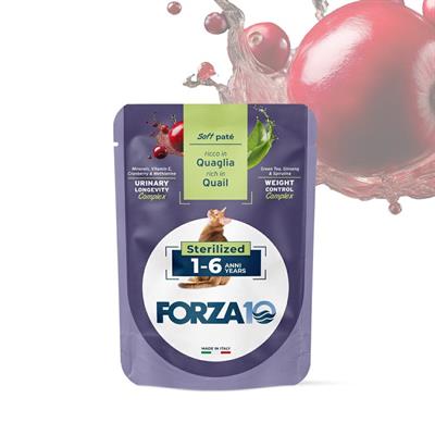 FORZA 10 CAT 1-6 STERILIZED QUAGLIA BUSTE 24 X GR 80