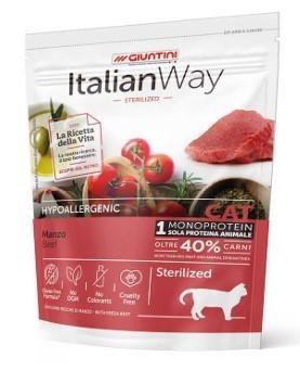 ITALIAN WAY CAT STERILIZED HYPO MANZO KG 8