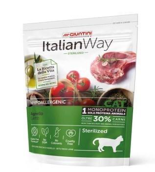 ITALIAN WAY CAT STERILIZED HYPO AGNELLO KG 8