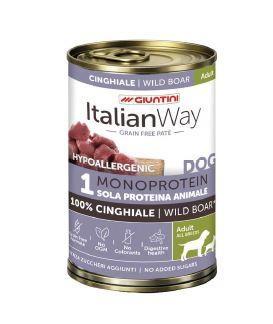ITALIAN WAY DOG HYPO GF PATE' CINGHIALE GR 400