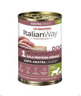 ITALIAN WAY DOG HYPO GF PATE' ANATRA GR 400