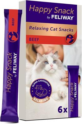 FELIWAY HAPPY SNACK MANZO 6 STICKS