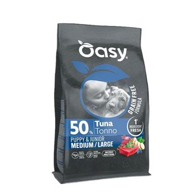 OASY DOG GRAIN FREE PUPPY MEDIUM/LARGE TONNO KG 10