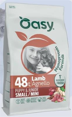 OASY DOG MONO PUPPY SMALL/MINI AGNELLO KG 2