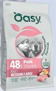 OASY DOG MONO MEDIUM/LARGE MAIALE KG 2