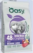 OASY DOG MONO MEDIUM/LARGE CINGHIALE KG 2