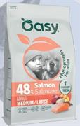 OASY DOG MONO MEDIUM/LARGE SALMONE KG 10