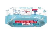 AMORE MIO SALVIETTE MUSCHIO BIANCO PZ 110
