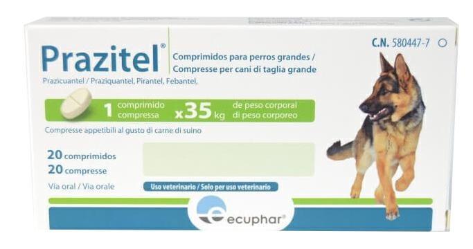PRAZITEL CANI TAGLIA GRANDE 20 CPR