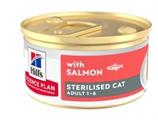HILL'S CAT STERILIZED MOUSSE SALMONE GR 85