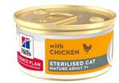 HILL'S CAT SENIOR/MATURE STERILIZED MOUSSE POLLO GR 85