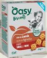OASY DOG SNACK BISCOTTI PUPPY SMALL/MINI AGNELLO GR 250