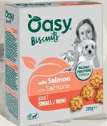 OASY DOG SNACK BISCOTTI SMALL/MINI SALMONE GR 250