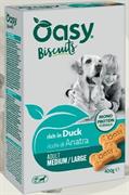 OASY DOG SNACK BISCOTTI MEDIUM/LARGE ANATRA GR 400