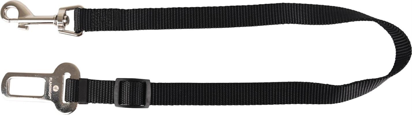 FLAMINGO CINTURA DI SICUREZZA PER AUTO KURA NERO XL CM 55-85