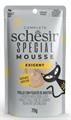 SCHESIR CAT BUSTE EXIGENT POLLO/FEGATO DI ANATRA 12 X GR 70 MOUSSE