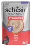 SCHESIR CAT BUSTE STERILIZED POLLO 12 X GR 70 MOUSSE