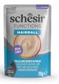 SCHESIR CAT BUSTE HAIRBALL POLLO/FEGATO 12 X GR 70 MOUSSE
