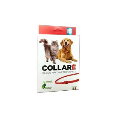AHP COLLARE DUO ROSSO CANI/GATTI OLIO DI NEEM