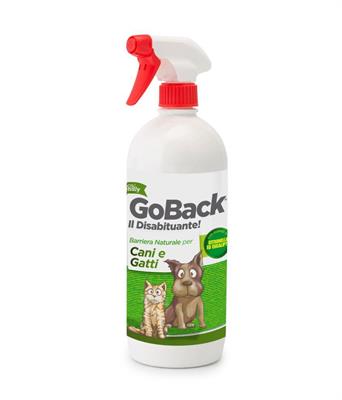 GO BACK DISABITUANTE SPRAY CANI/GATTI ML 750 CITRONELLA/EUCALIPTO
