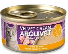 ARQUIVET CAT VELVET CREAM POLLO GR 80
