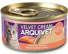 ARQUIVET CAT VELVET CREAM SALMONE GR 80
