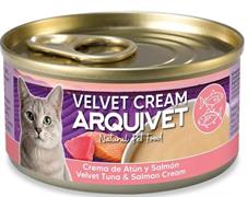 ARQUIVET CAT VELVET CREAM TONNO/SALMONE GR 80