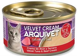 ARQUIVET CAT VELVET CREAM TONNO/MANZO GR 80