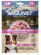 ARQUIVET DOG FREEZE-DRIED RAW TREATS CUBETTI TACCHINO/POLLO GR 50