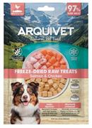 ARQUIVET DOG FREEZE-DRIED RAW TREATS CUBETTI SALMONE/POLLO GR 50