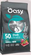 OASY DOG GRAIN FREE SMALL/MINI ANATRA KG 2