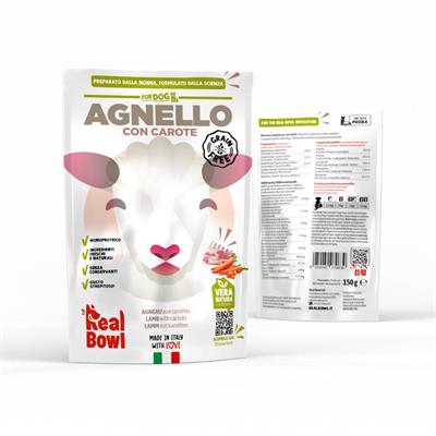 REAL BOWL BUSTA AGNELLO SENZA CEREALI GR 150