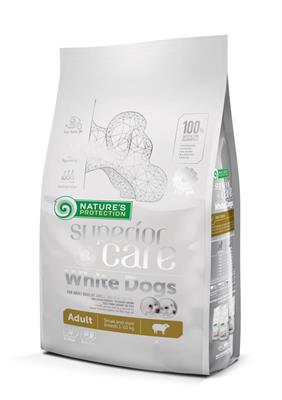 NATURE'S PROTECTION WHITE DOG MINI AGNELLO KG 4