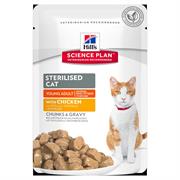 HILL'S CAT BUSTE STERILIZED POLLO 12 X GR 85