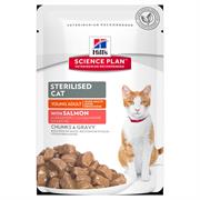 HILL'S CAT BUSTE STERILIZED SALMONE 12 X GR 85