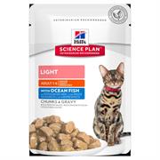 HILL'S CAT BUSTE MANTENIMENTO LIGHT PESCE OCEANO 12 X GR 85