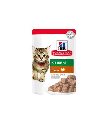 HILL'S CAT BUSTE KITTEN TACCHINO 12 X GR 85