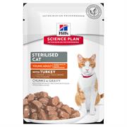 HILL'S CAT BUSTE STERILIZED TACCHINO 12 X GR 85